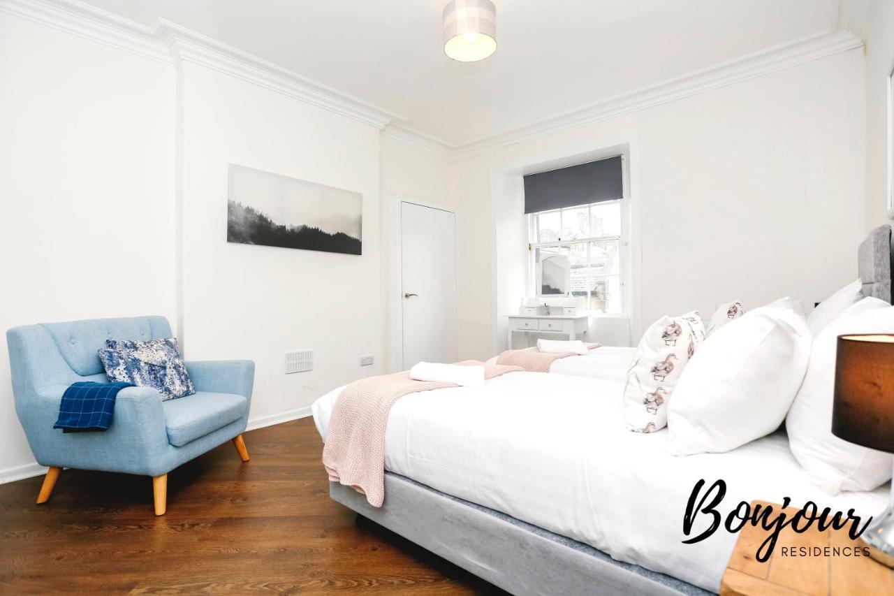 Bright New Town 2Br-1Ba, 1 Min To George St By Bonjour Residences Edinburgh Luaran gambar