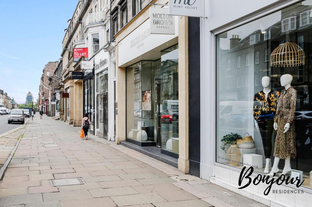 Bright New Town 2Br-1Ba, 1 Min To George St By Bonjour Residences Edinburgh Luaran gambar
